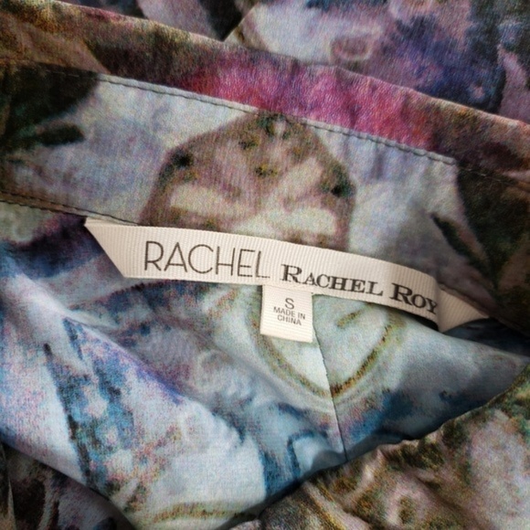 NWT RACHEL Rachel Roy full sleeve SHIRT sz S - Picture 5 of 5